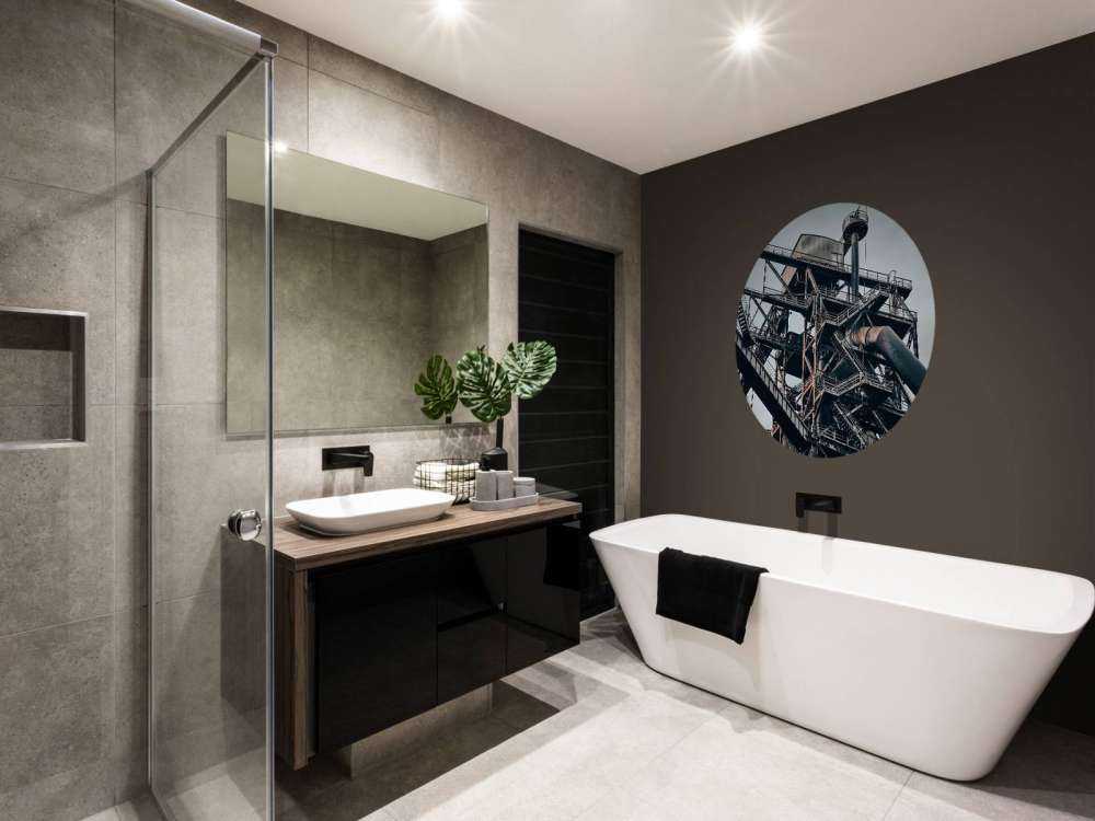 Verlaten staalfabriek