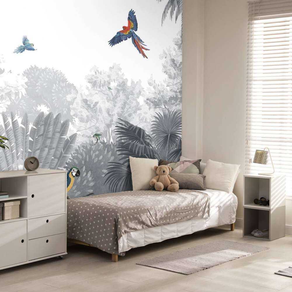 Canopy Jungle - Black and White