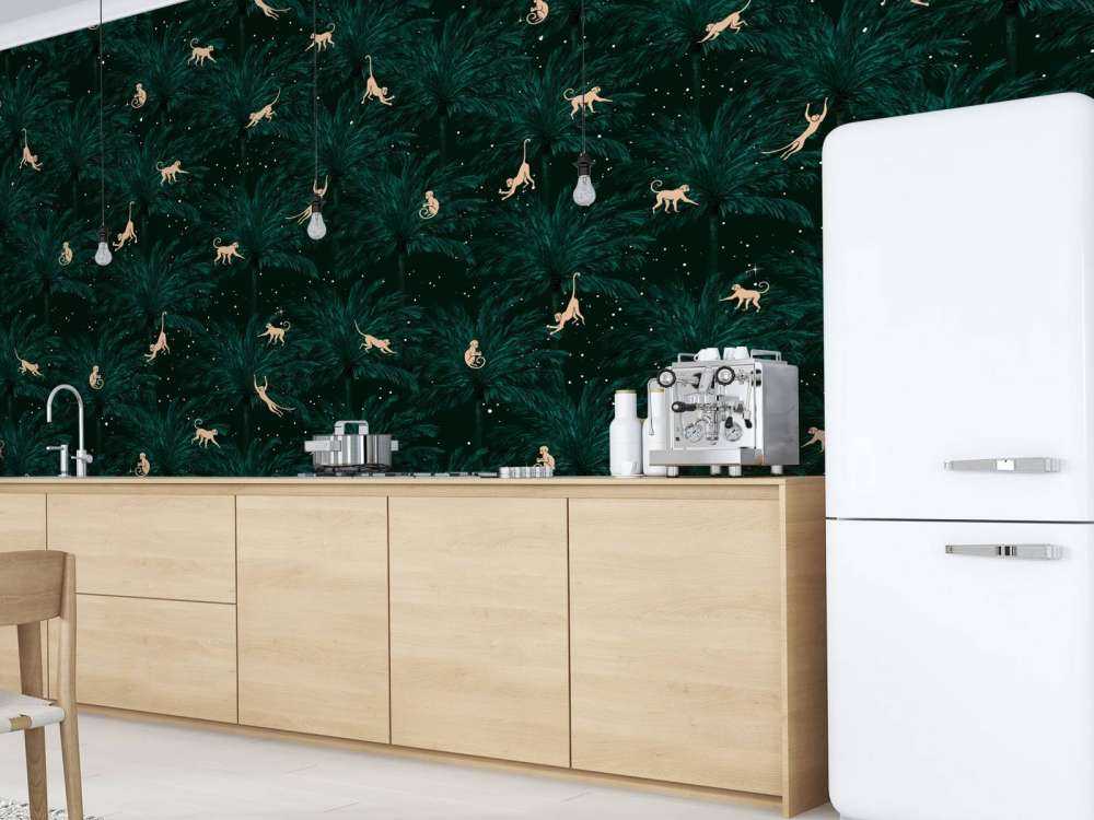 Tropische apen - groen