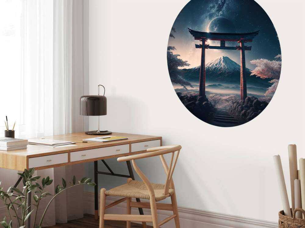 Fuji berg illustratie