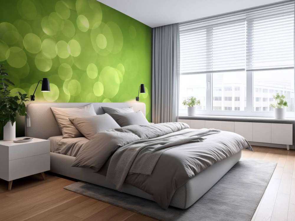 Abstract groene cirkels