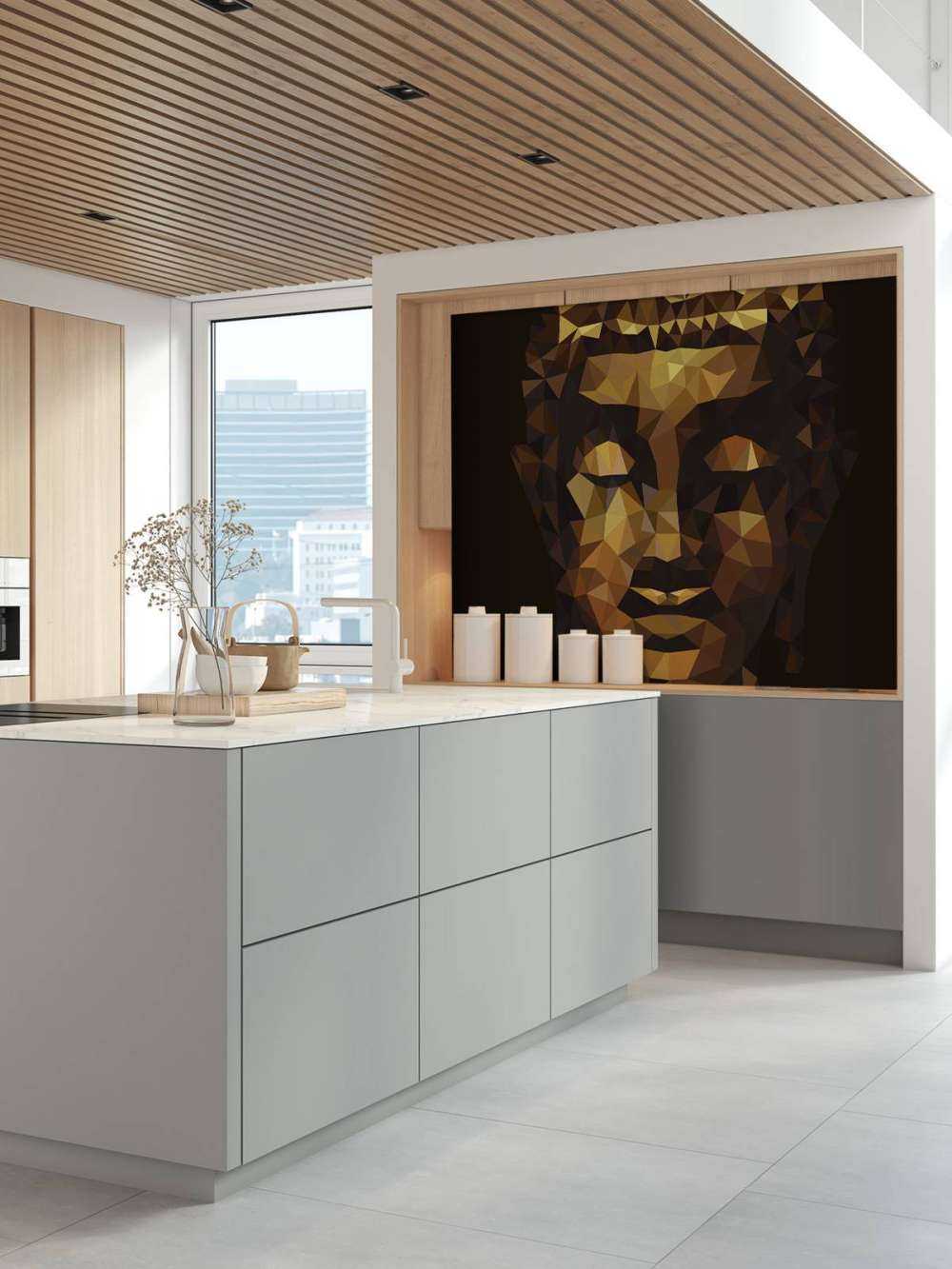 Abstracte Buddha