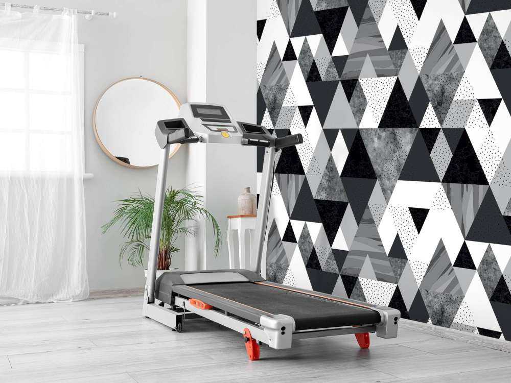 Zwart-wit tegelpatroon