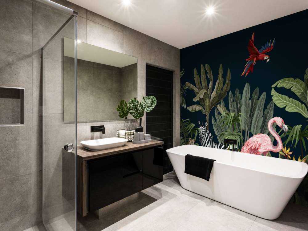 Gekleurde jungle dieren