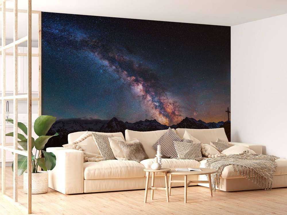 Melkweg boven bergmeer