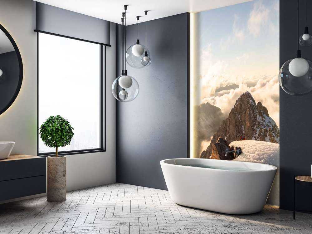 Heldere Zon Boven Winterberg