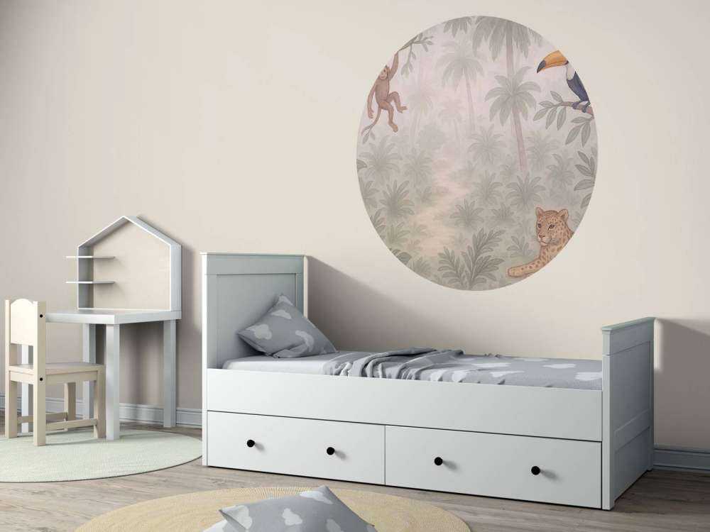 Junglevrienden in de ochtendmist