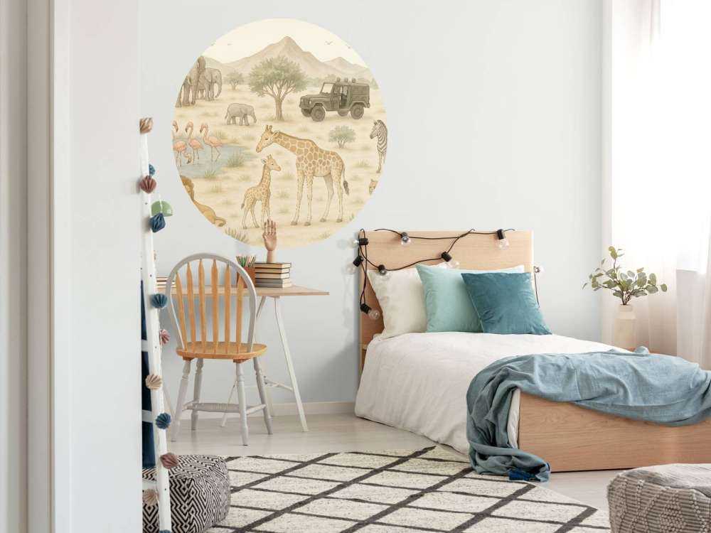 Avontuurlijke safari in de savanne