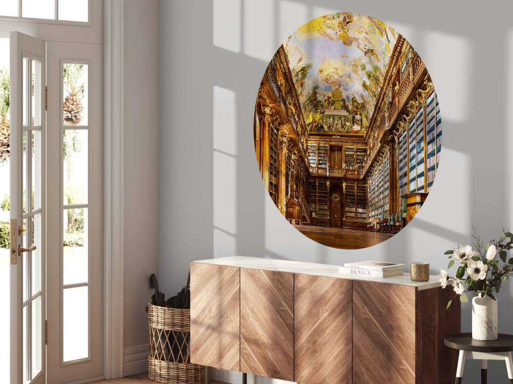 Historische Bibliotheek in Warm Hout