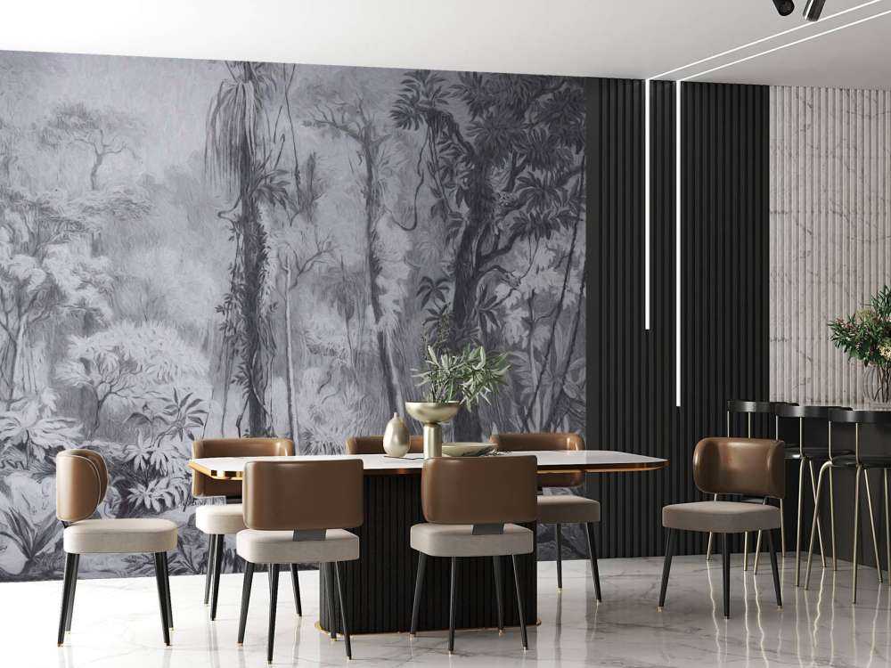 Tropic forest - grey