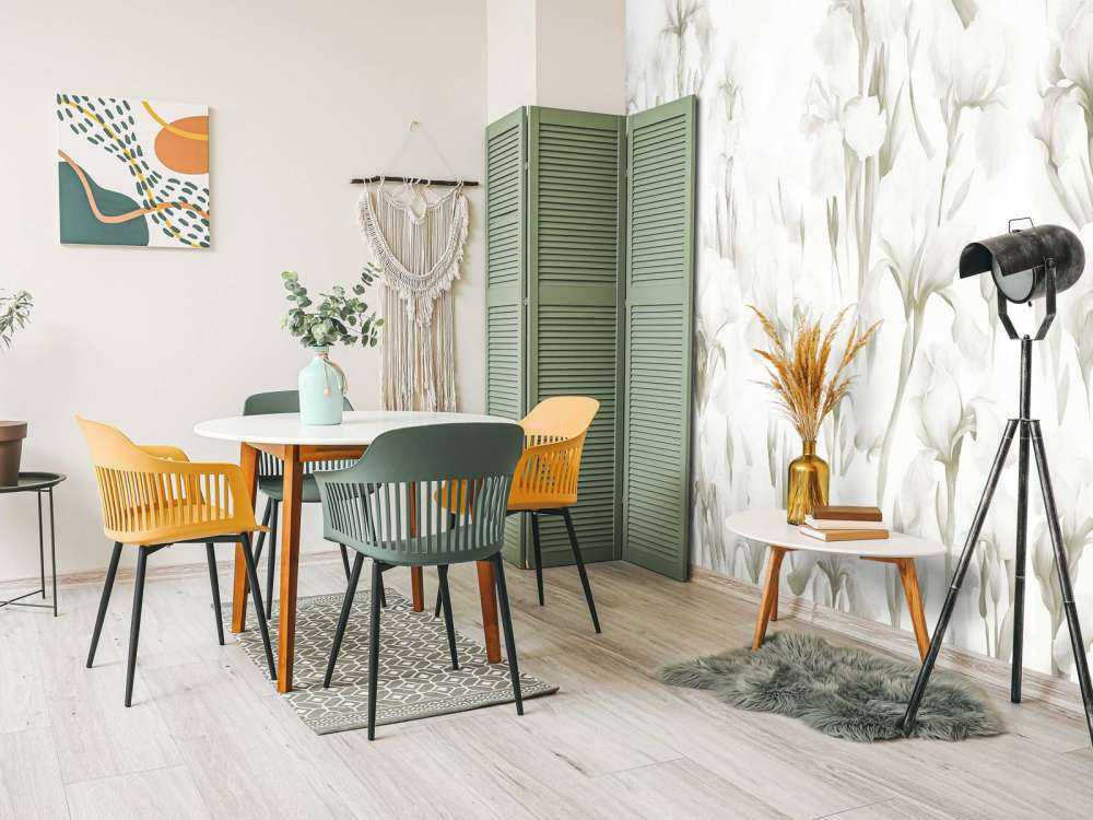 Irises Dance Seamless Light Sepia