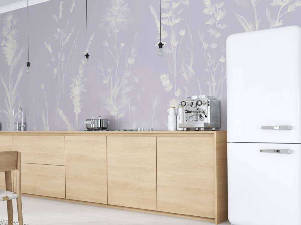 Lavender Glade Seamless Lavender Purple