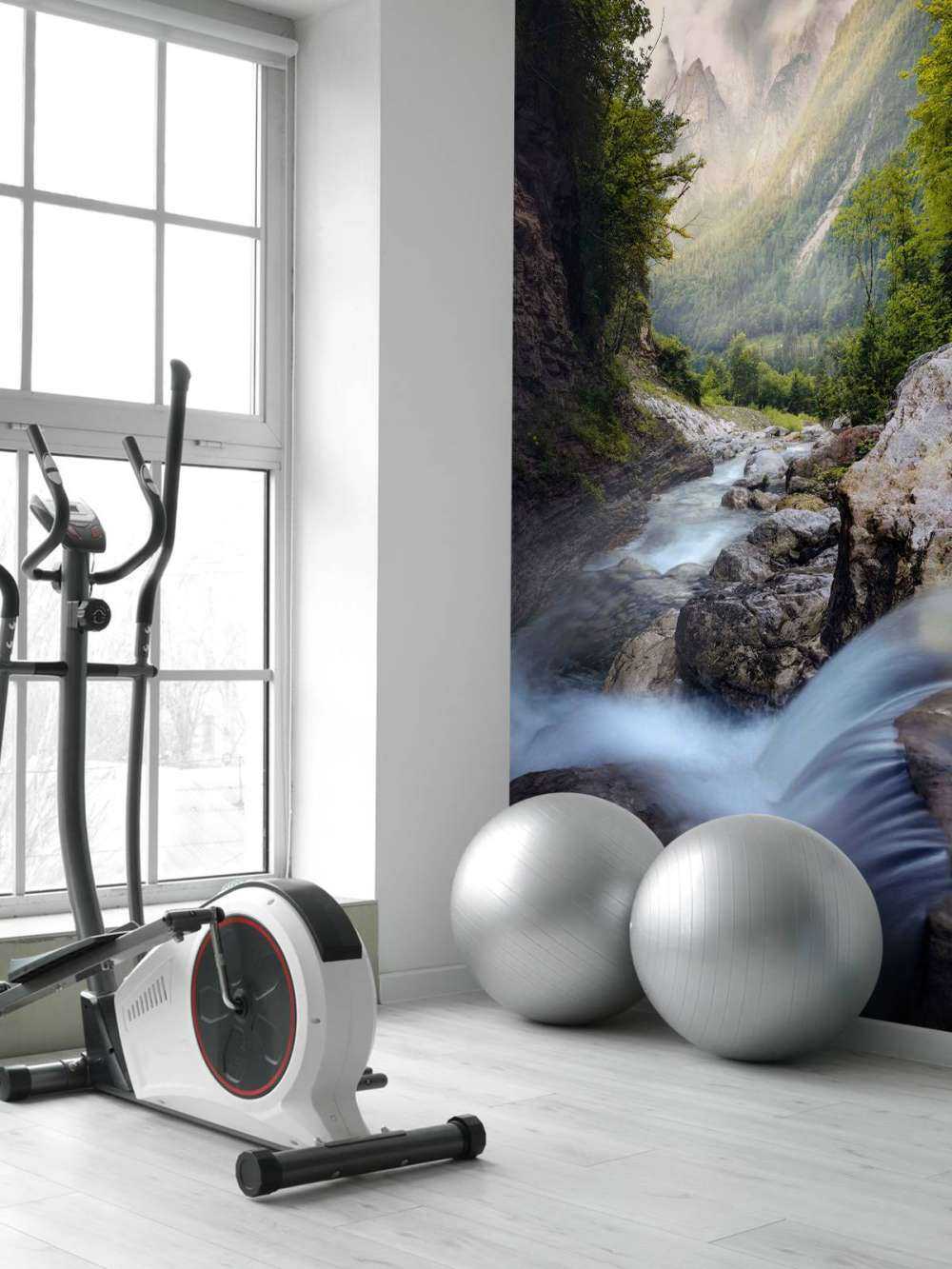 Bergstroom in de Wildernis