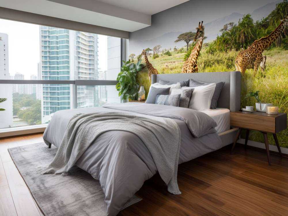 Giraffen in Tanzania