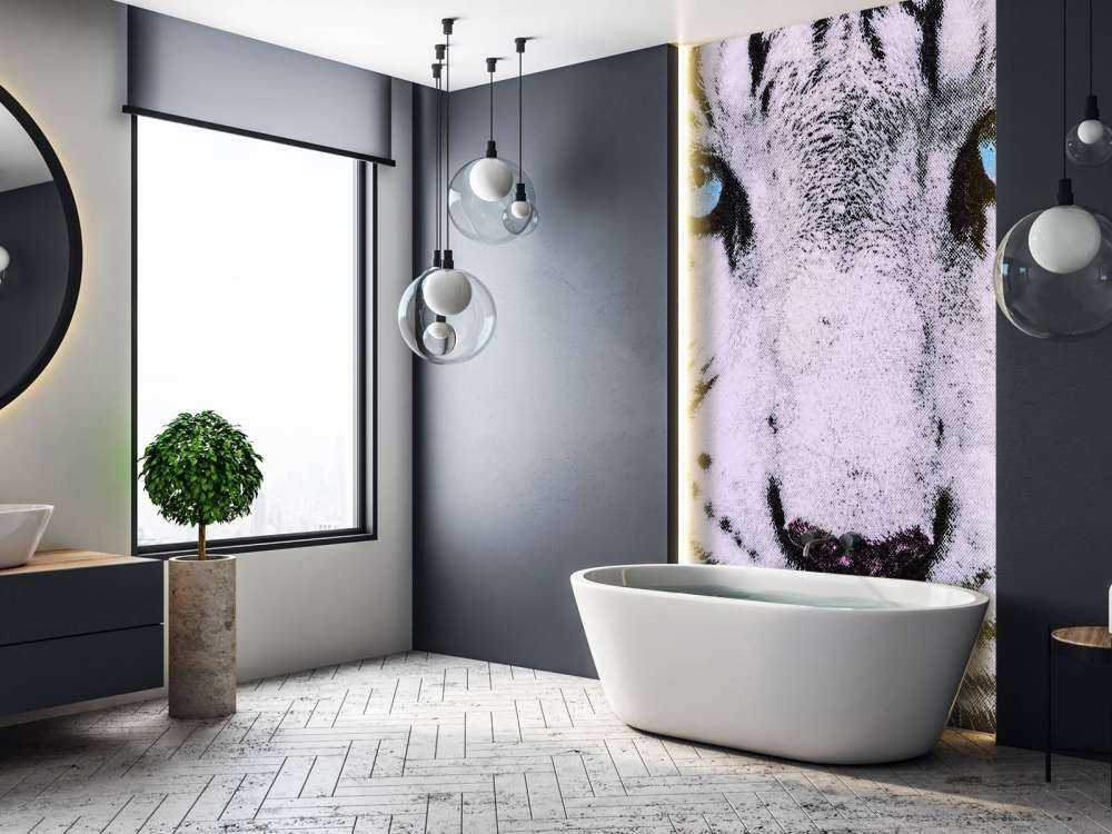 Gezicht van een Witte Tijger