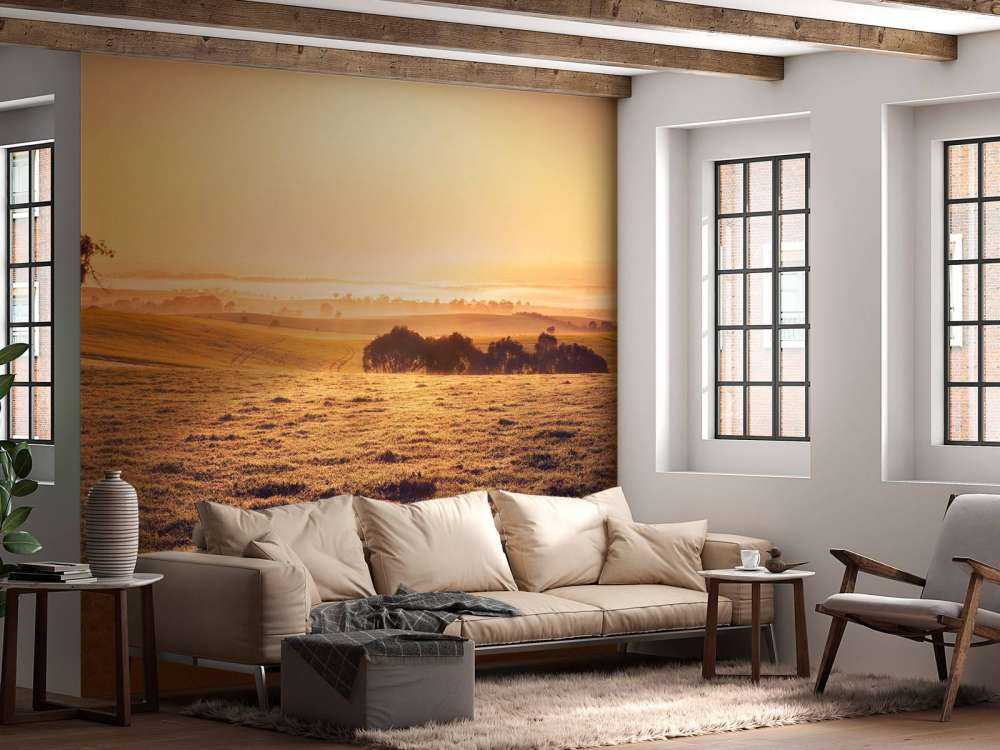 Clare Valley bij zonsondergang