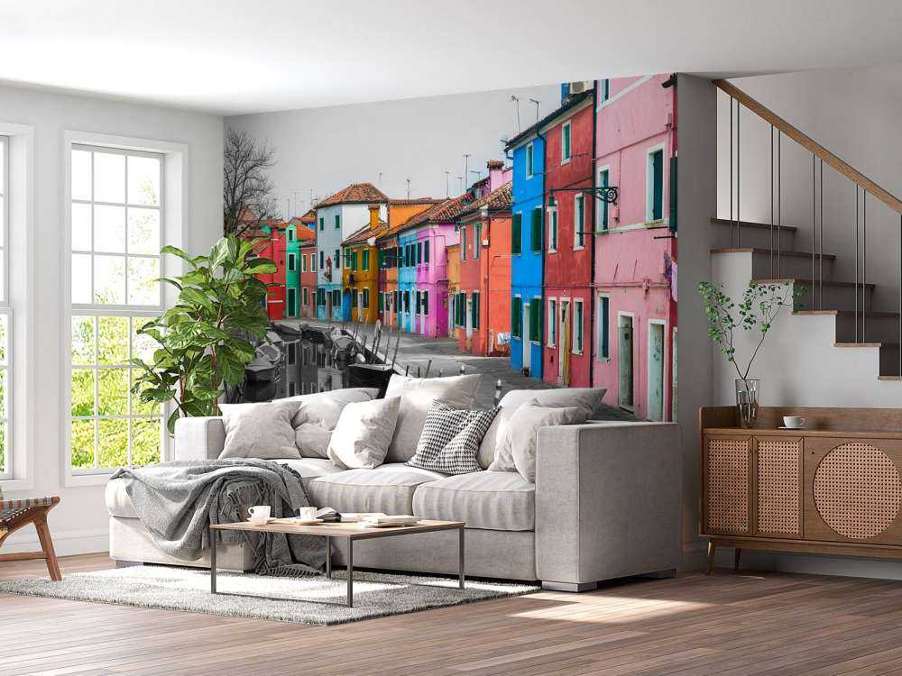 Kleurrijke vissershuisjes