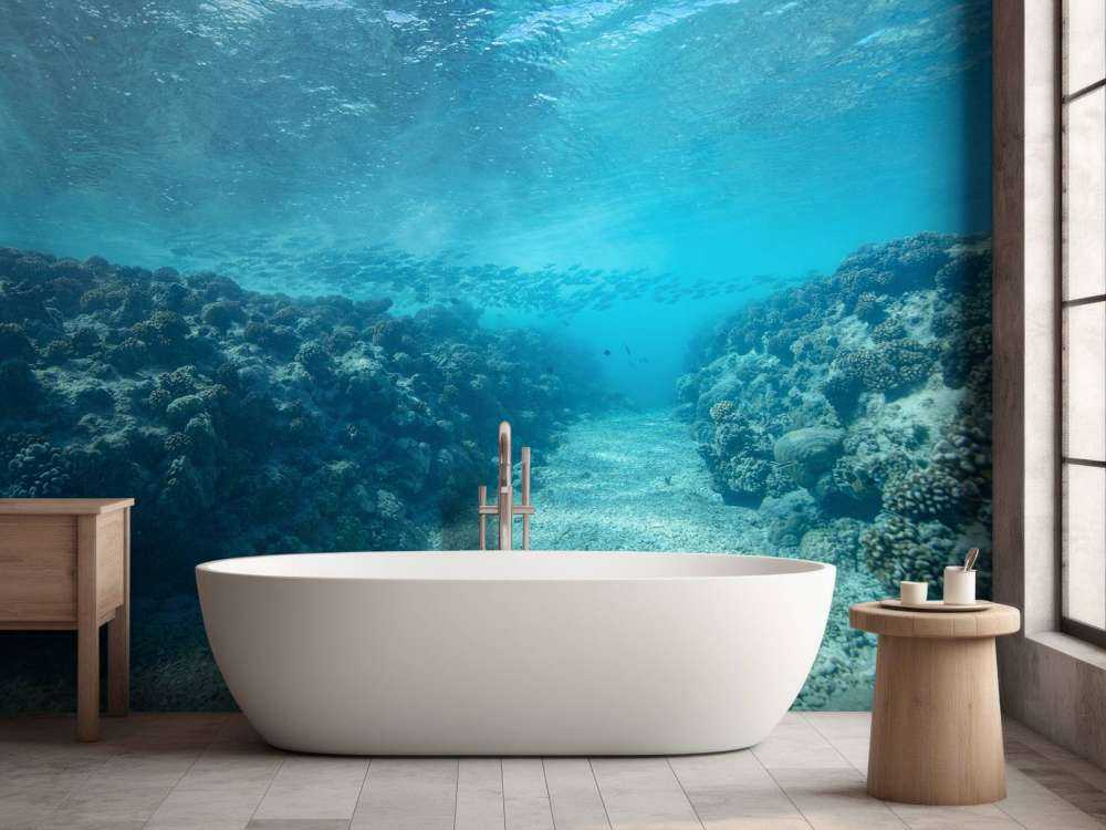 Onderwaterwereld met koraal