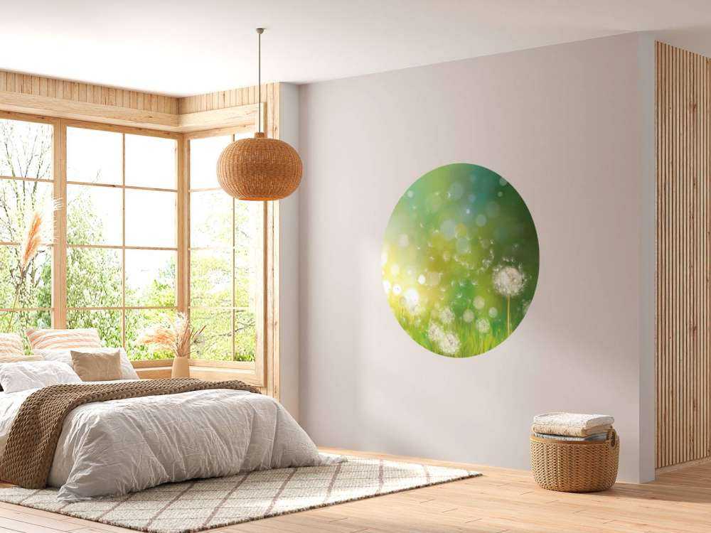 Paardebloemen in de lente