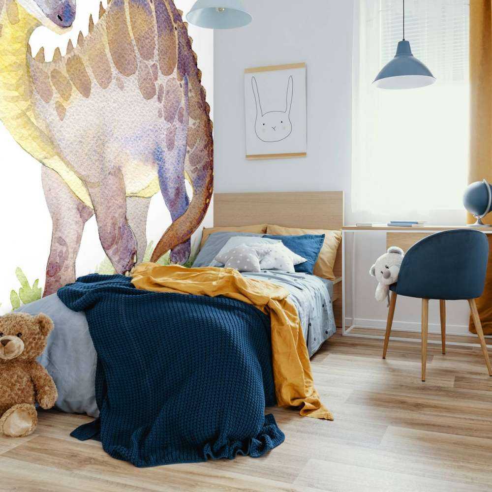 Dinosaurus van waterverf