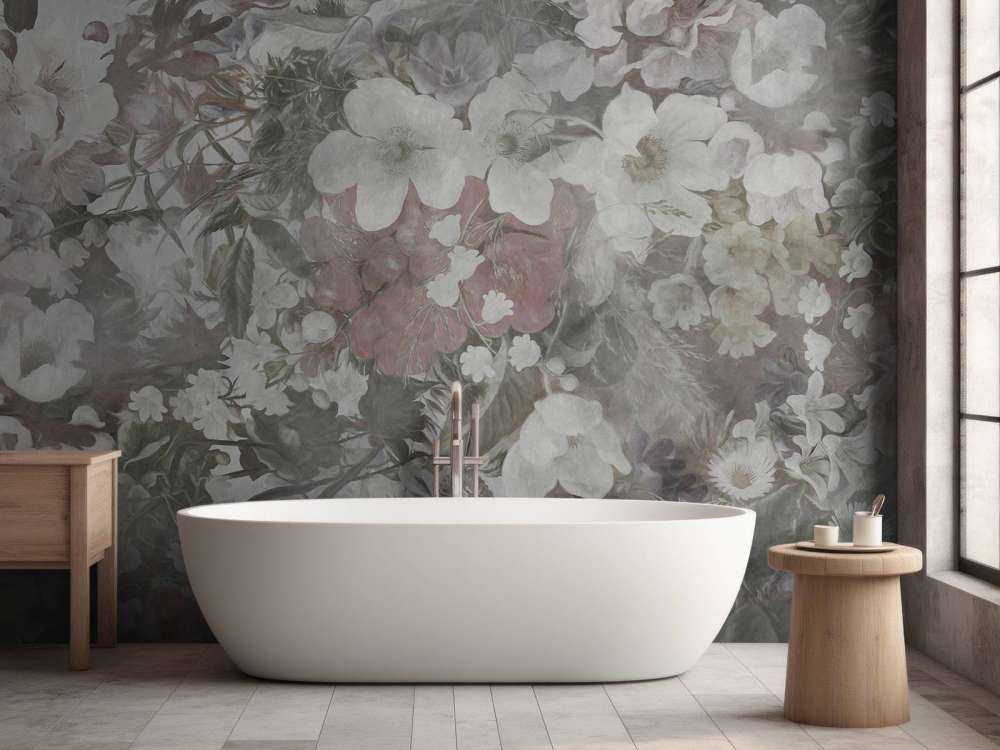 Apple Blossom and Anemones