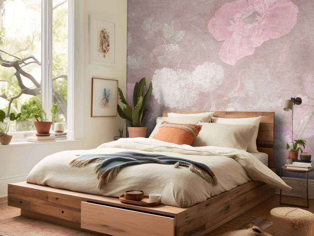 Baroque bloemen stilleven - vintage pastel