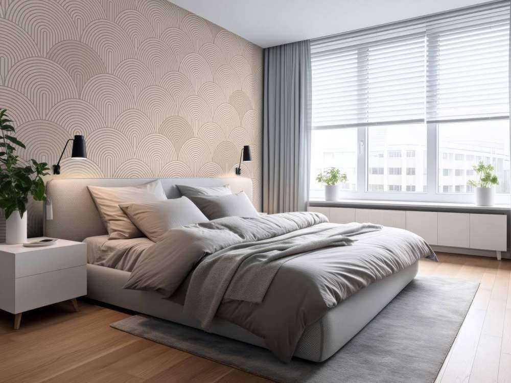 Boho Arches & Curves - terracotta peach