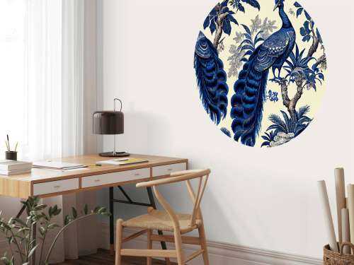 Koninklijk Blauwe Pauwpracht