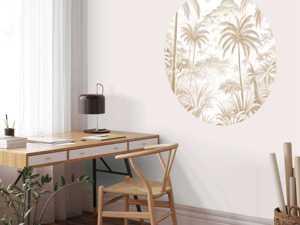 Tropische Bergoase, taupe