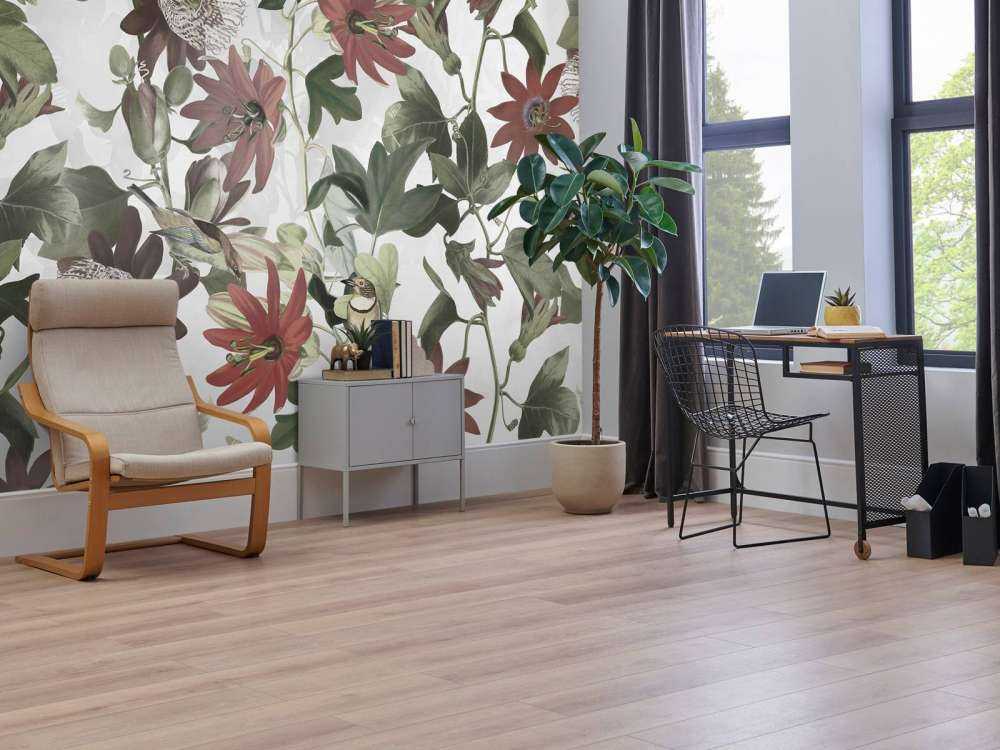 Seven Birds in Enchanted Foliage - Ivory