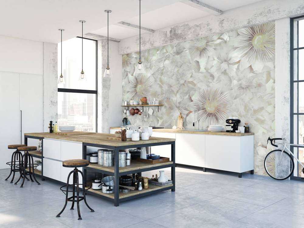 Botanical Watercolor Elegance Misty Grey