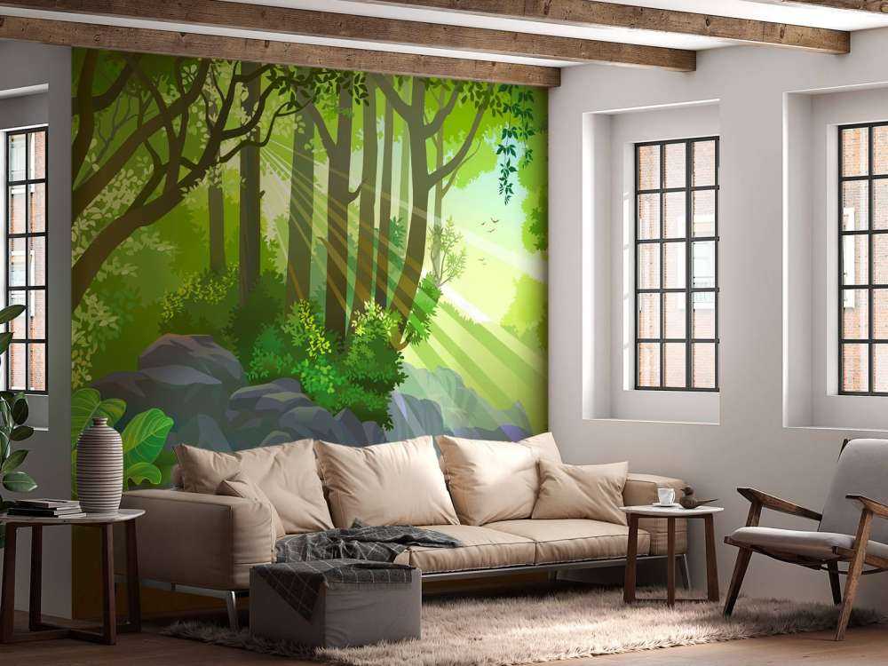 Zonlicht in de jungle