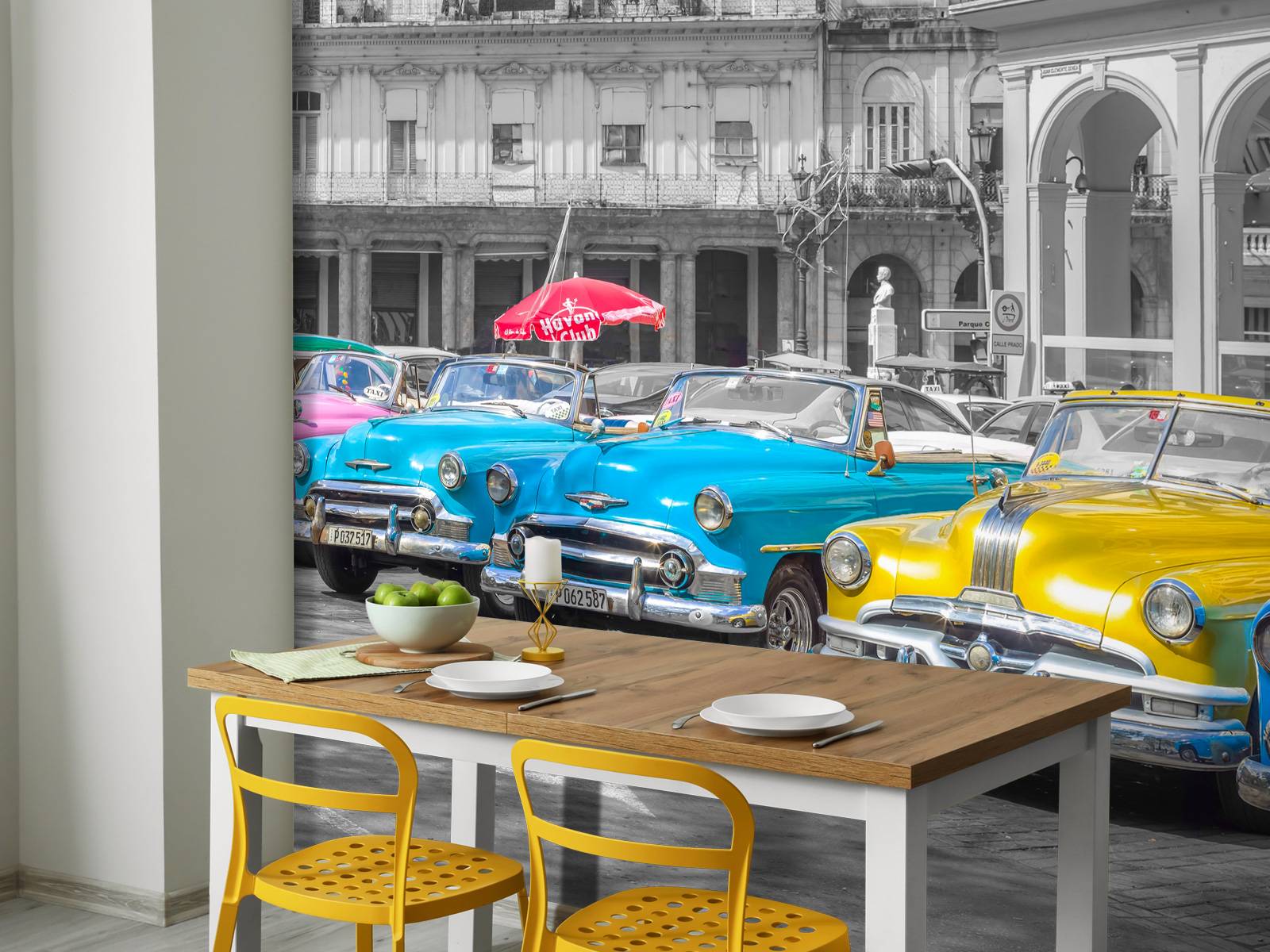 Traditionele Cubaanse auto's