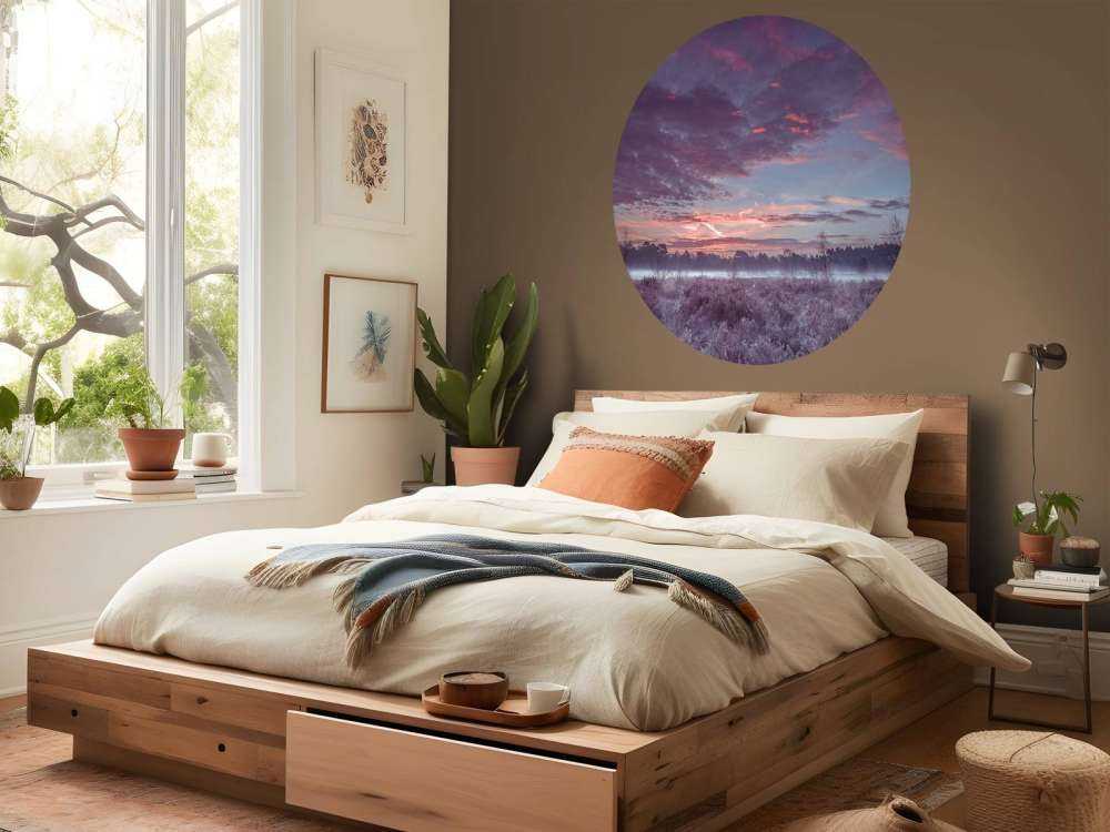 Weiland onder wolkenlucht