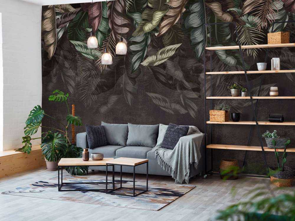 Laaghangende bladeren