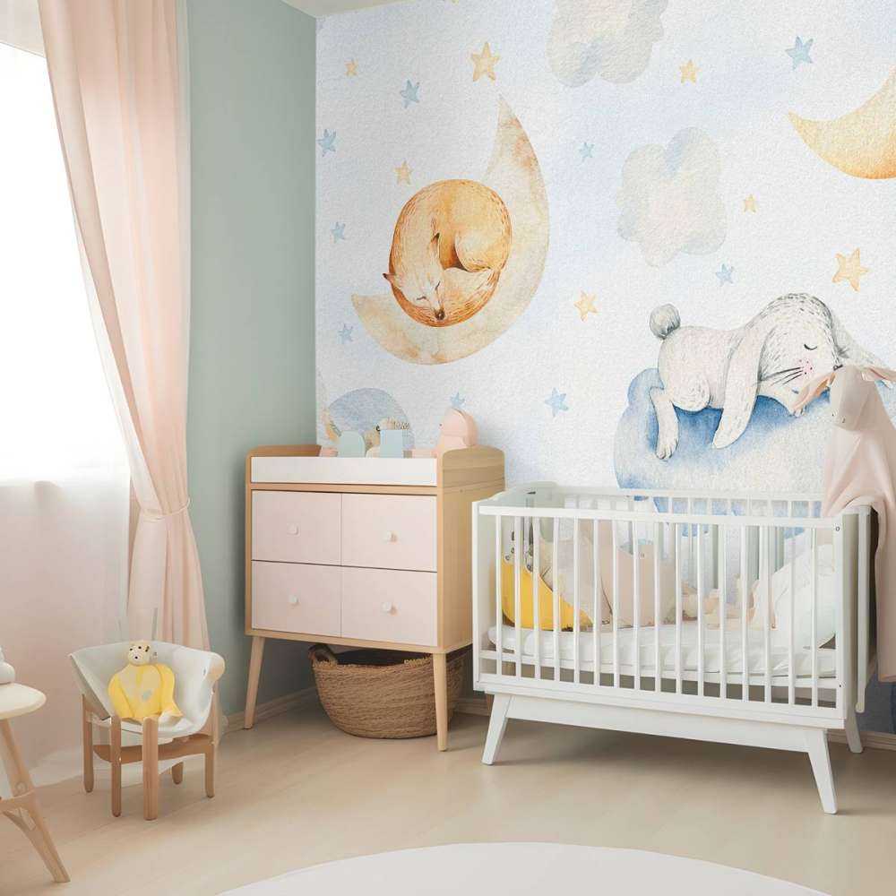 Slapende vrienden in de wolken