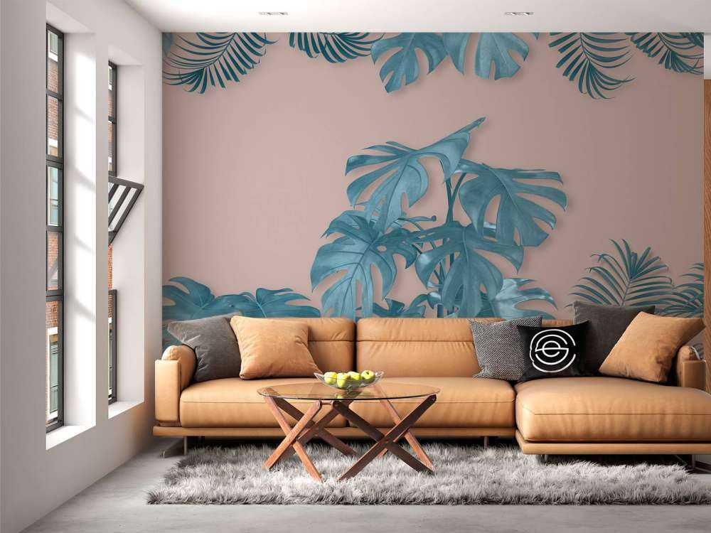 Exotisch jungleblad