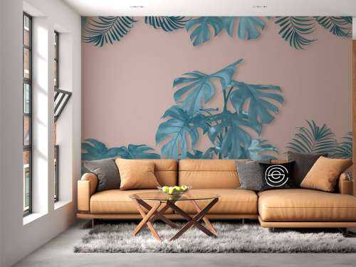 Exotisch jungleblad