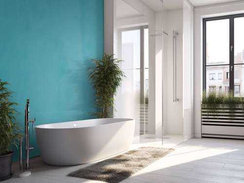 Maansteen blauw beton