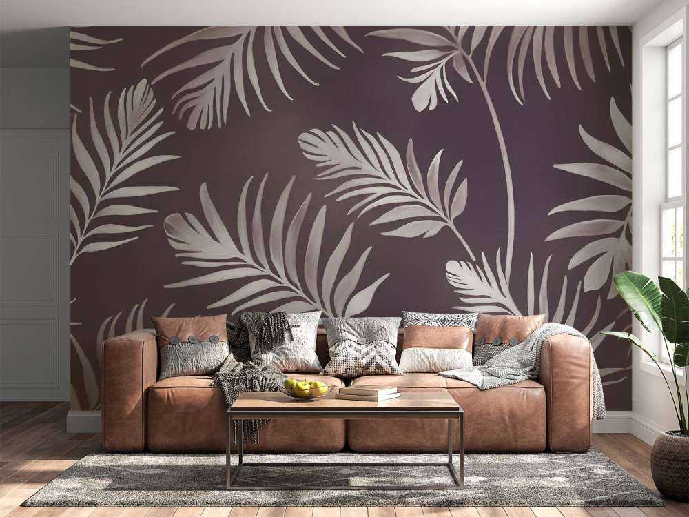 Golden Leaves on Dark Earth