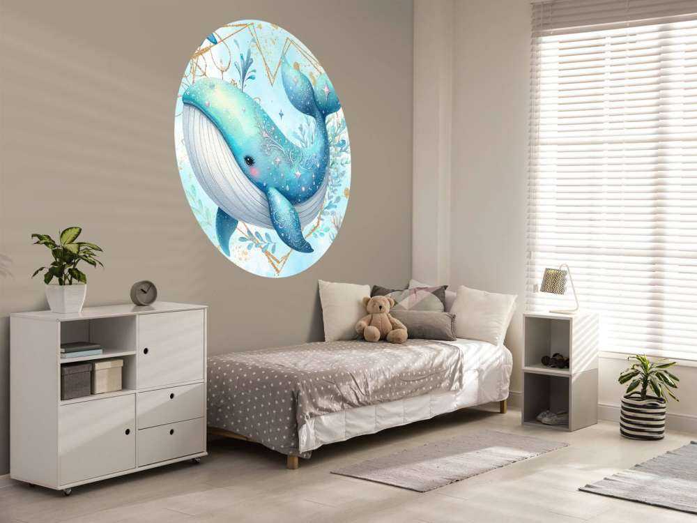 Magische walvis in oceaandromen