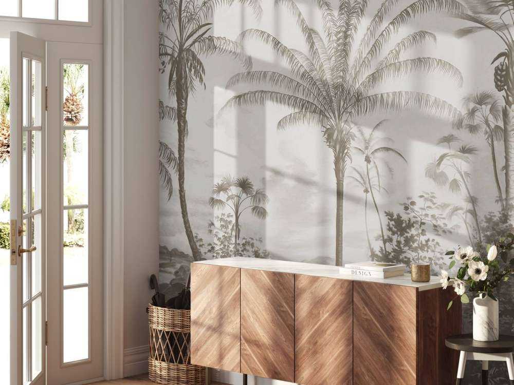 Romantic Tropics Taupe