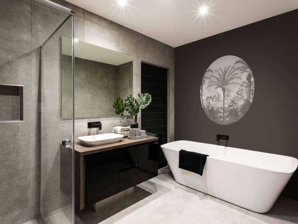 Romantic Tropics Taupe