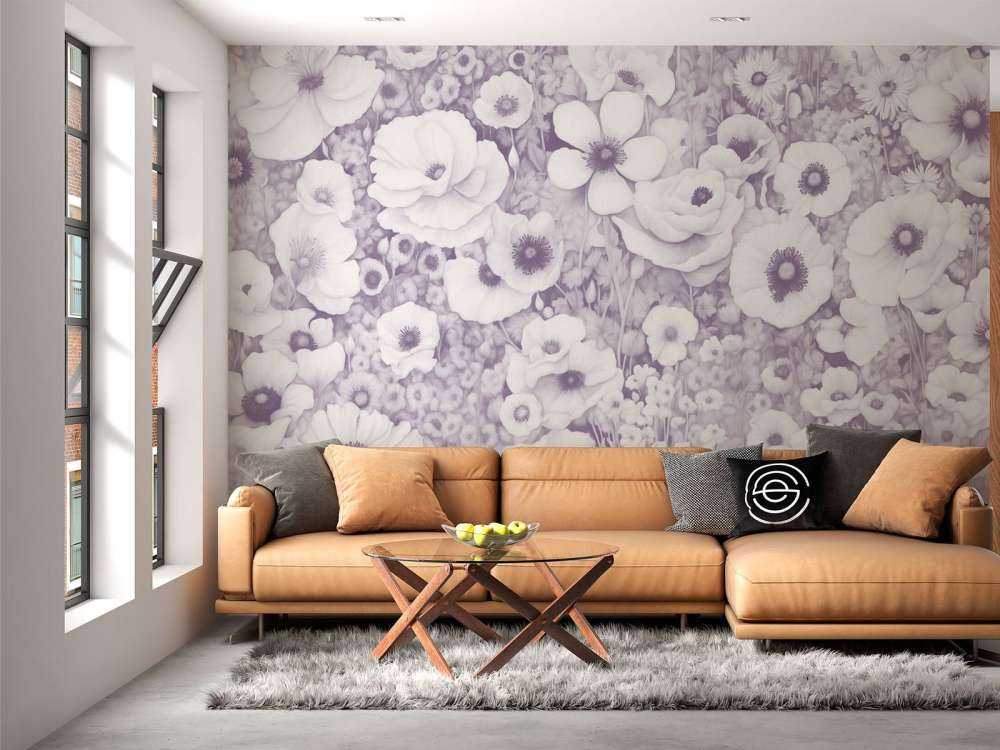 Poppy Tale Monochrome Pink