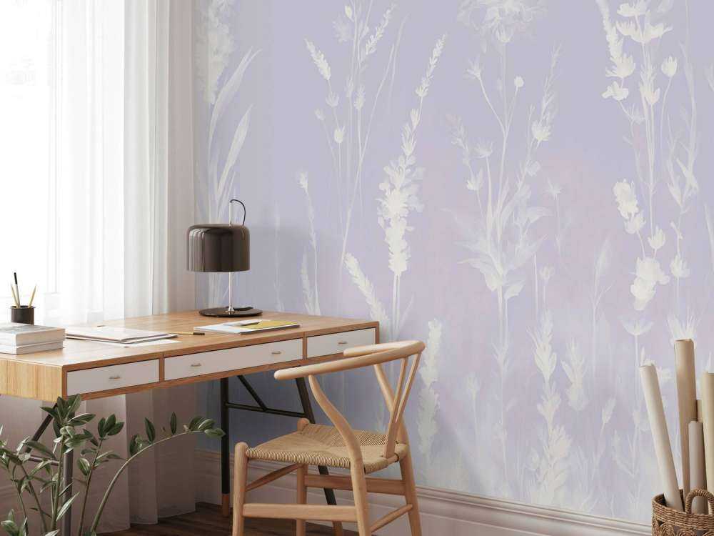 Lavender Glade Seamless Lavender Purple