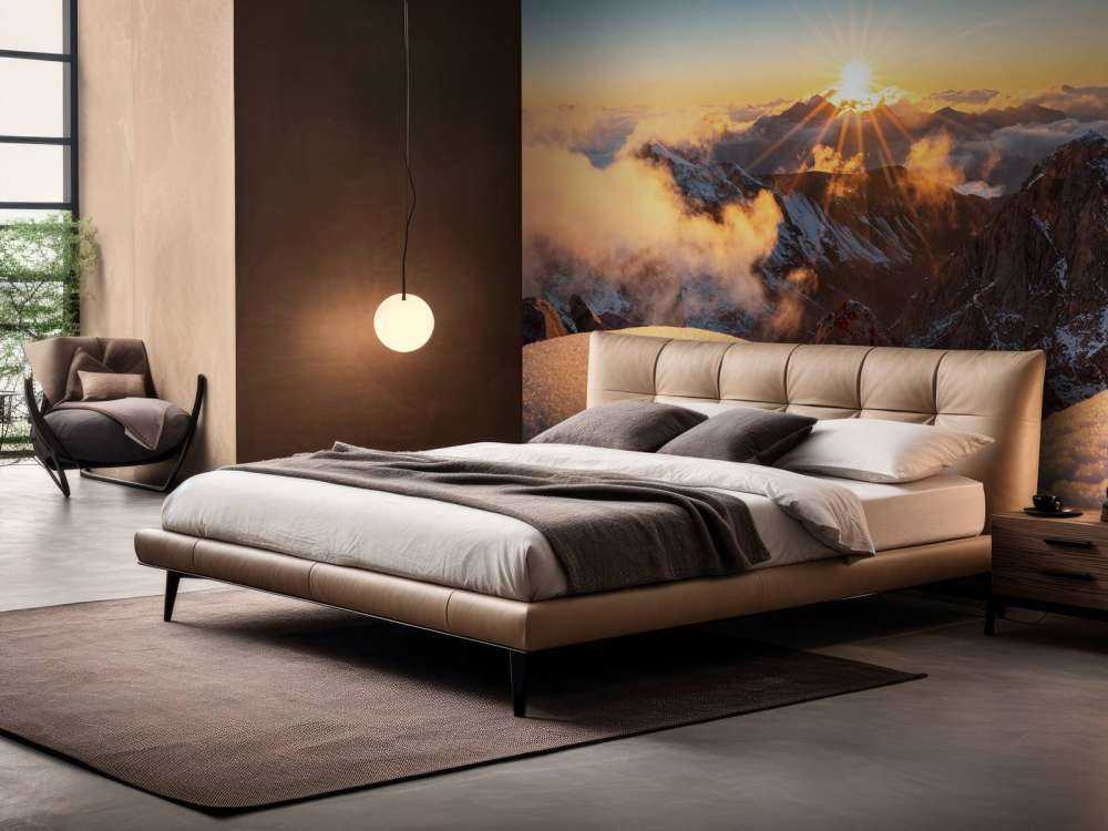 Avondlicht Over Wintergebergte