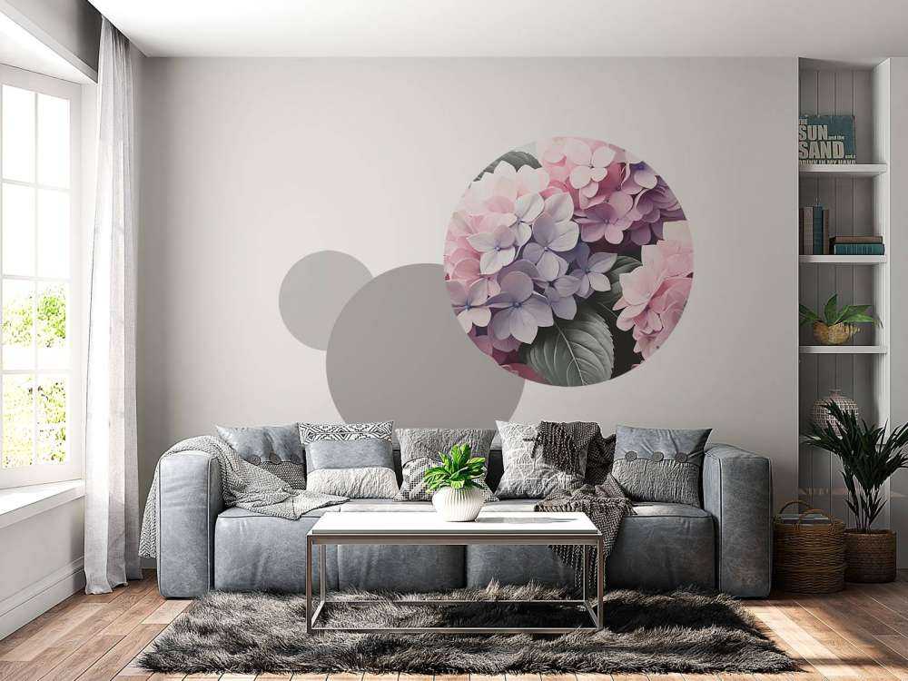 Zachte hortensia’s in pasteltinten