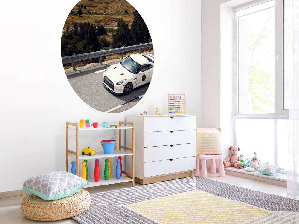 Nissan GT-R op bergweg