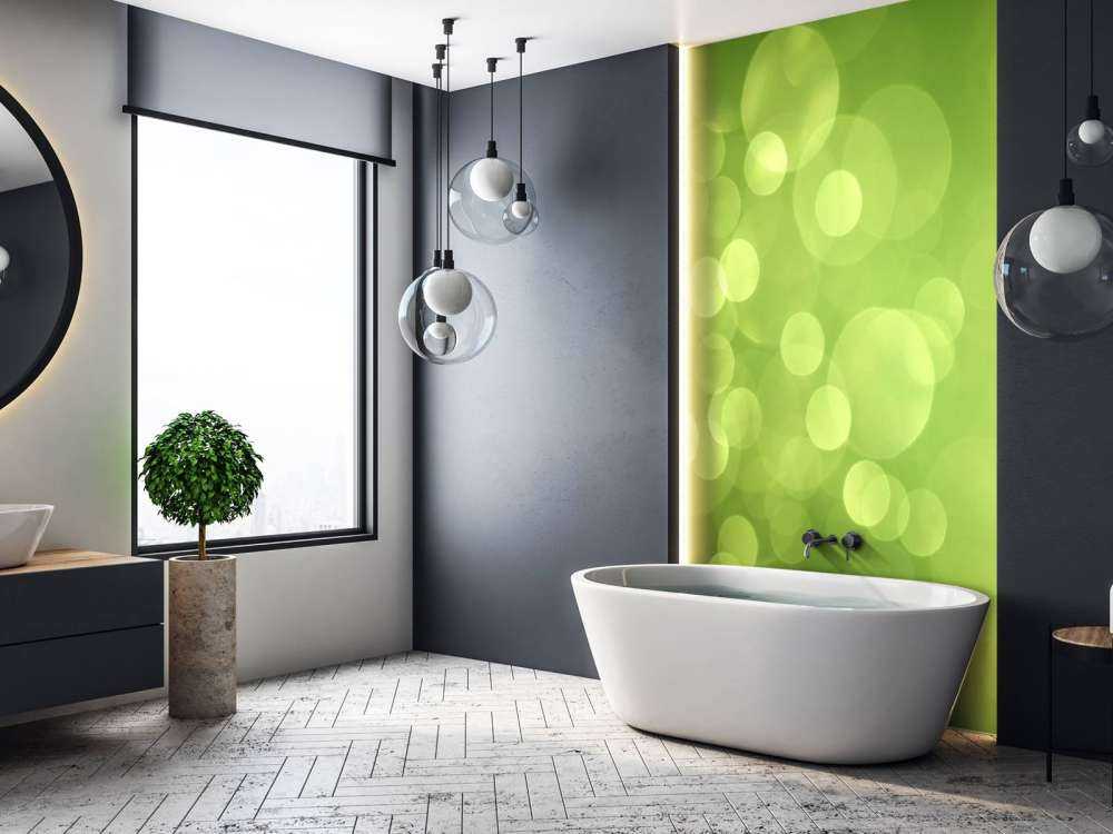 Abstract groene cirkels