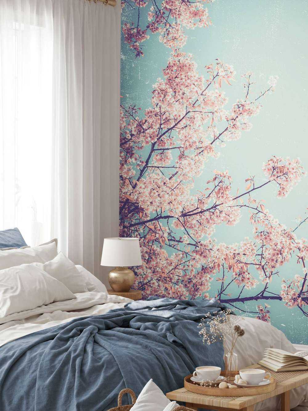 Vintage Japanse bloemen